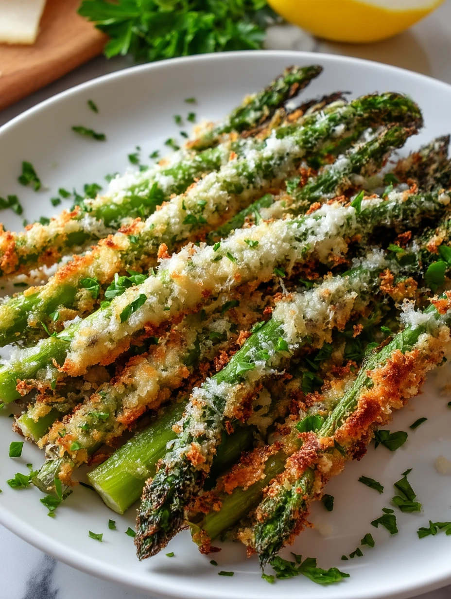 Crispy Asparagus Asiago Spears