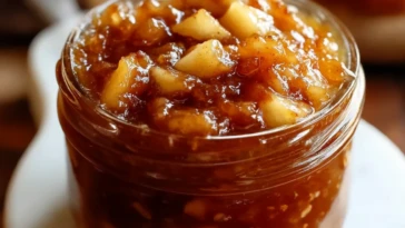 Easy Fall Caramel Apple Jam