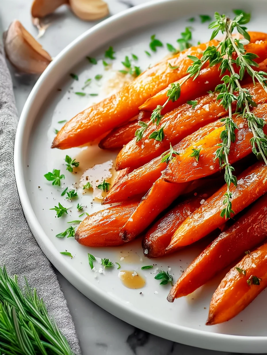 Easy Maple Glazed Carrots