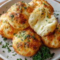 Garlic Butter Cheese Bombs