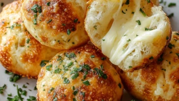 Garlic Butter Cheese Bombs