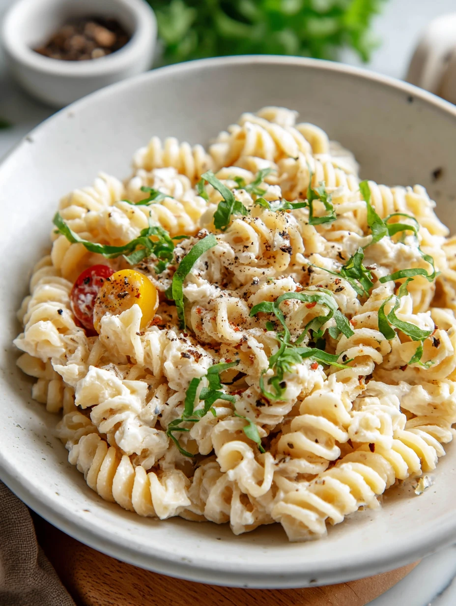 Healthy Cottage Cheese Pasta