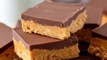 No-Bake Peanut Butter Bars