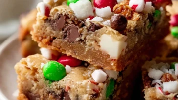 Santa's Trash Cookie Bars