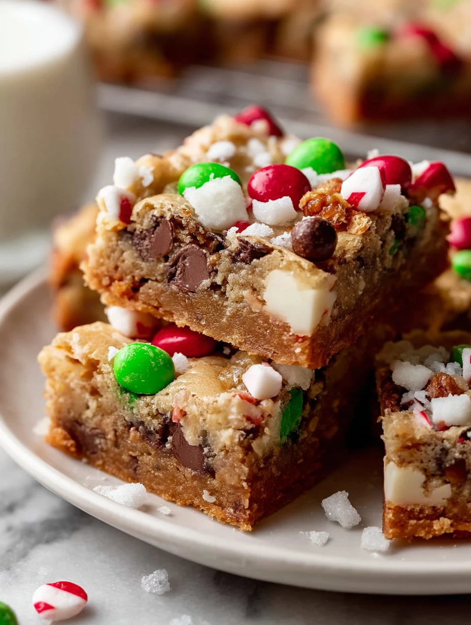 Santa's Trash Cookie Bars