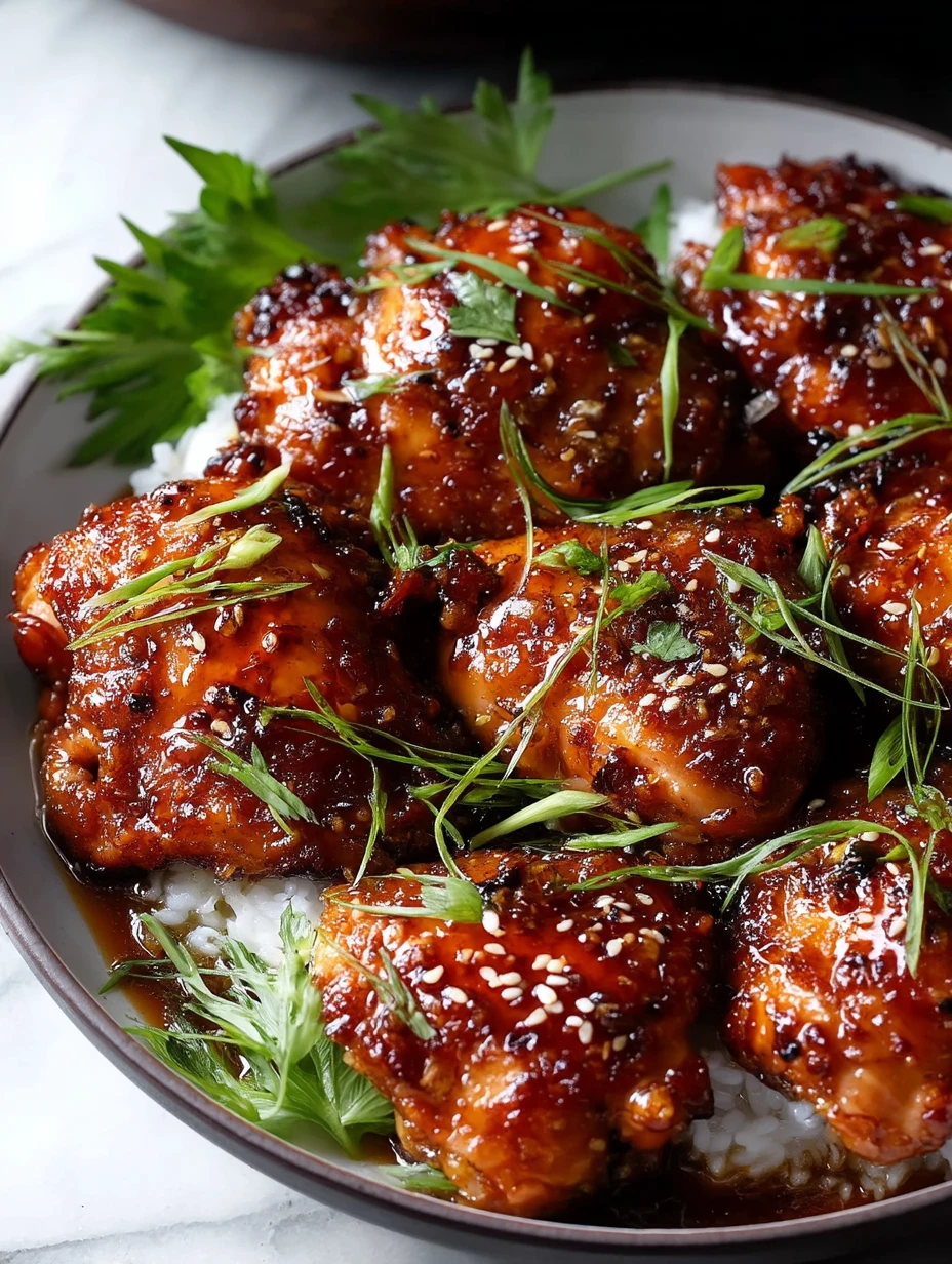 Slow Cooker Honey Garlic Chicken