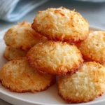 Soft and Buttery Coconut Cookies