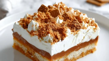 The Ultimate Biscoff Poke Cake