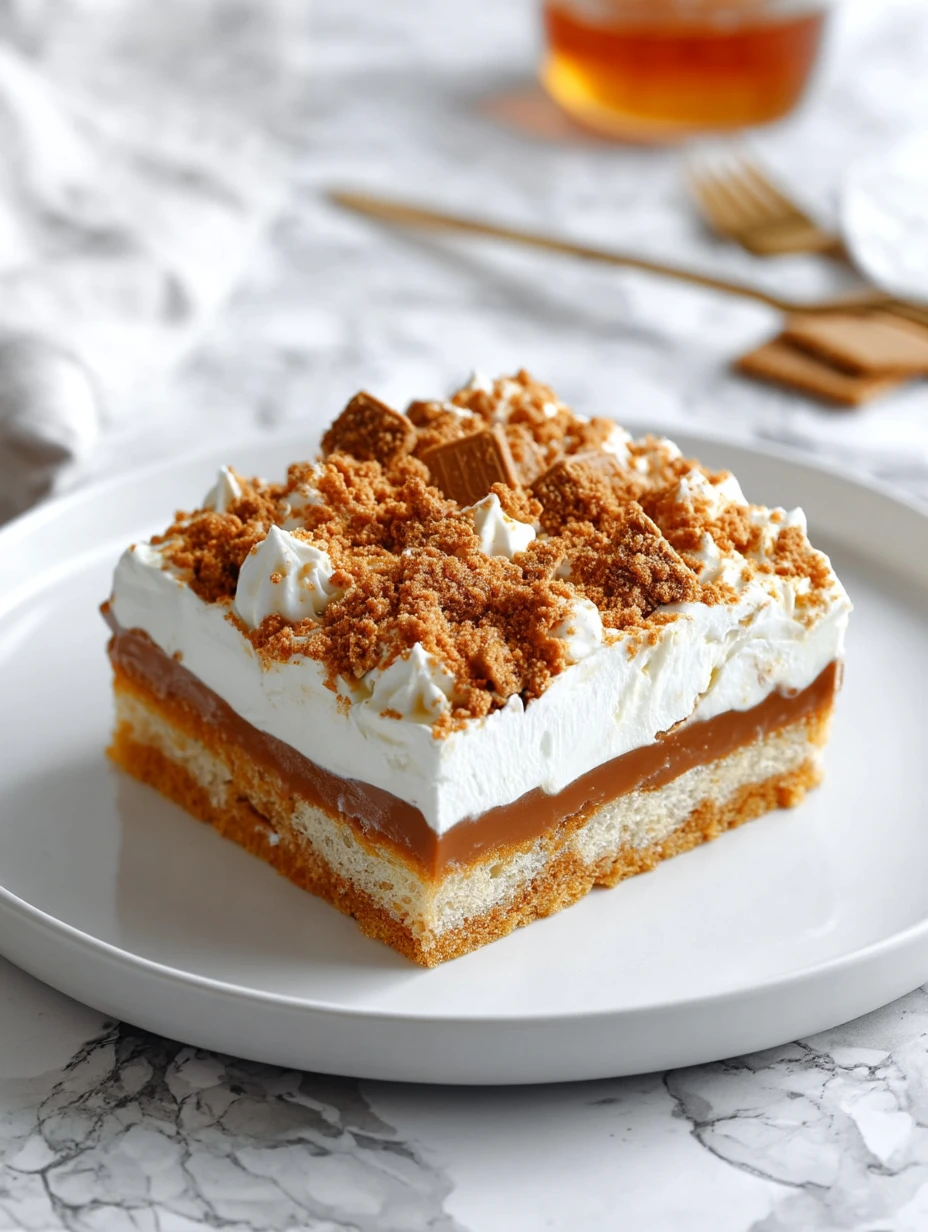 The Ultimate Biscoff Poke Cake