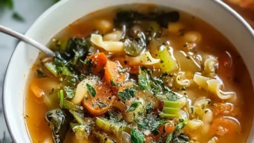 Vegan Italian Penicillin Soup