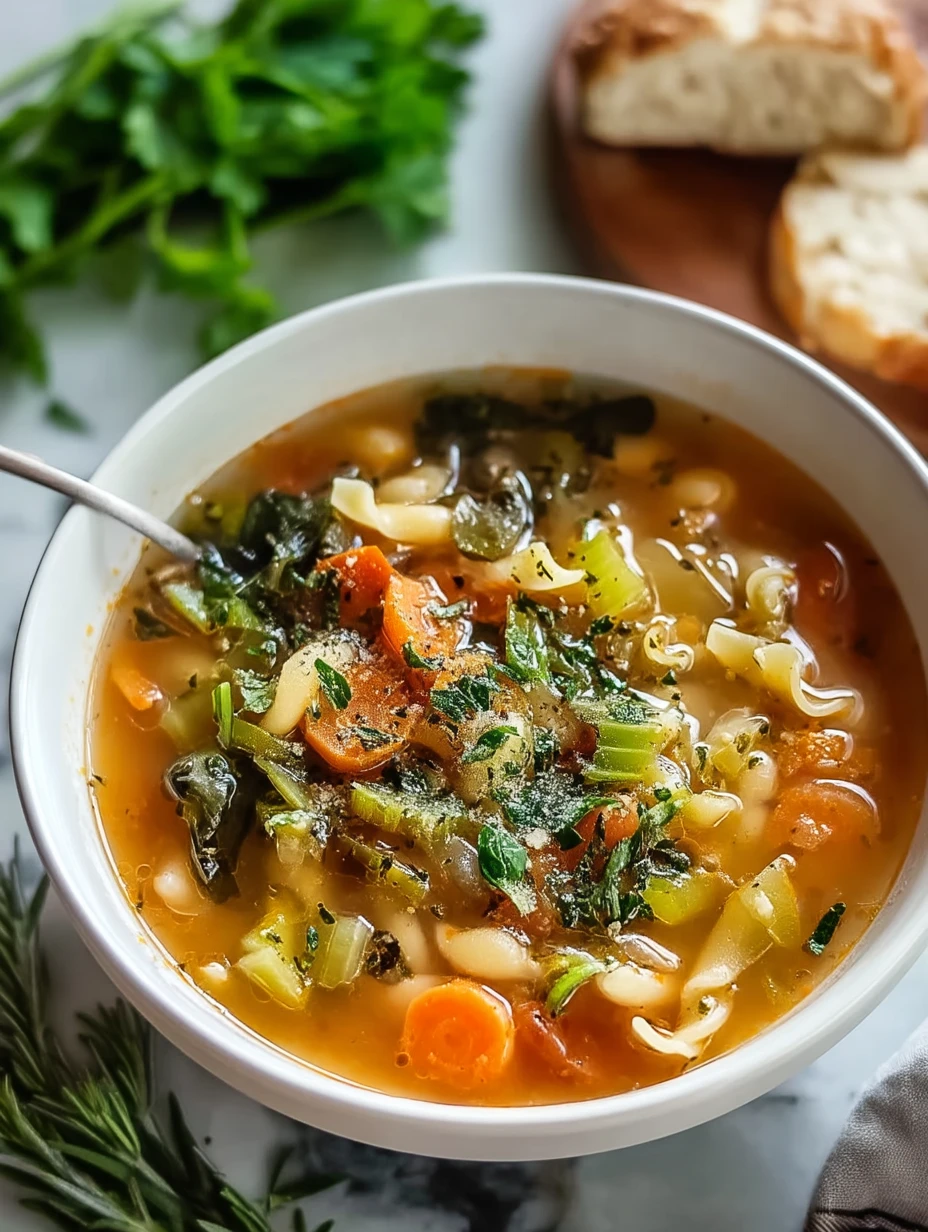 Vegan Italian Penicillin Soup
