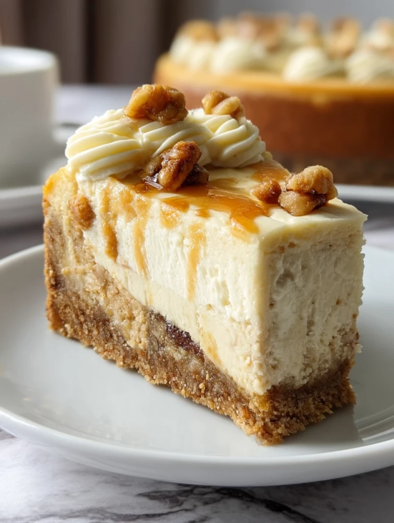 Banana Bread Cheesecake