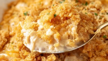 Ritz Cracker Chicken Casserole