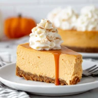 No Bake Pumpkin Cheesecake
