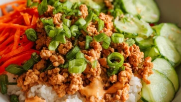 Ground Turkey Rice Bowls