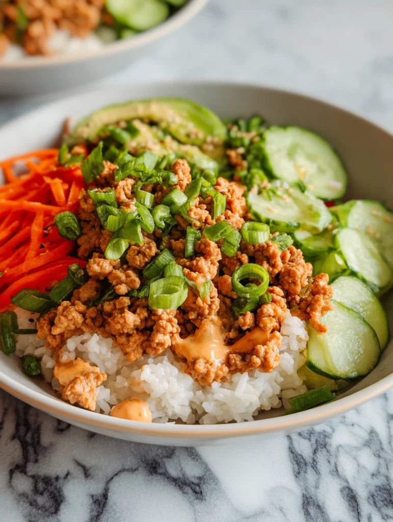 Ground Turkey Rice Bowls