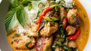 Lemongrass Chicken with Thai Coconut Curry