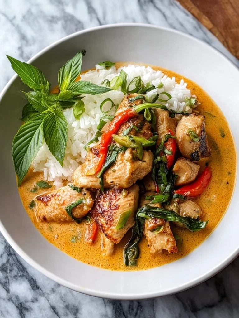 Lemongrass Chicken with Thai Coconut Curry