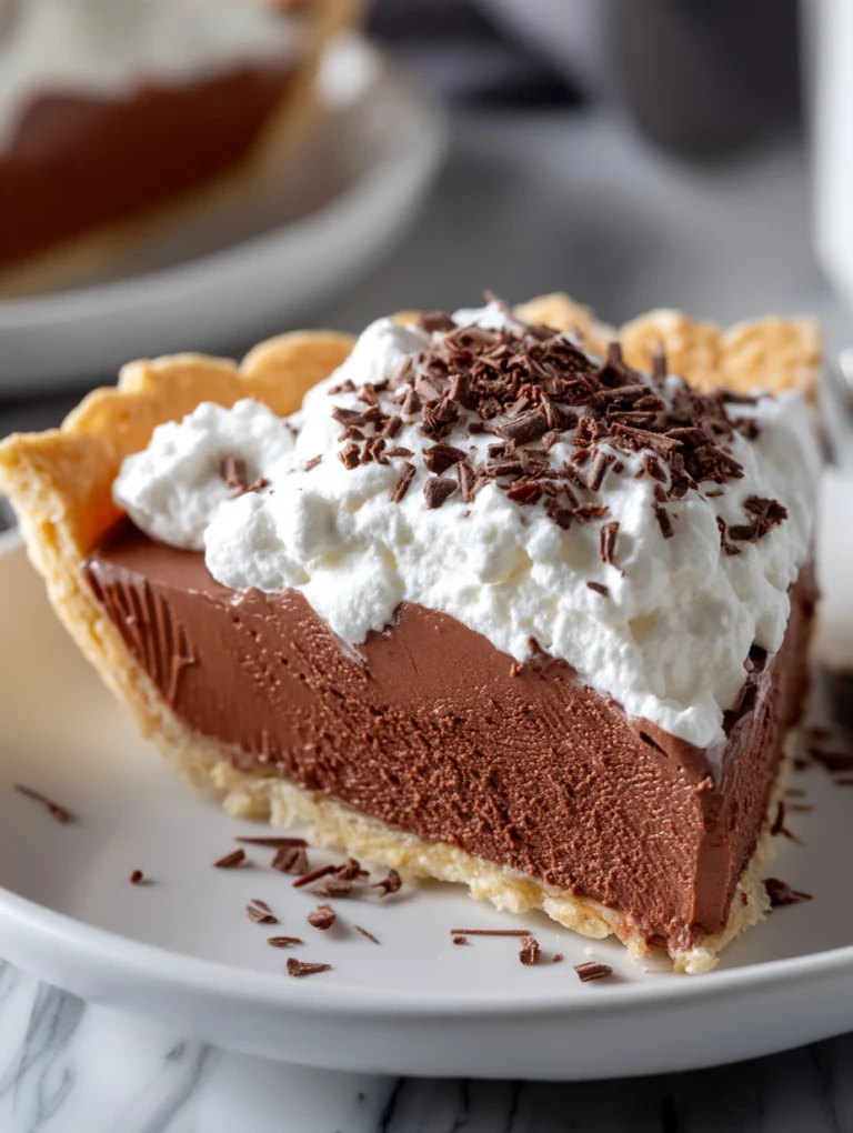 Easy Chocolate Cream Pie