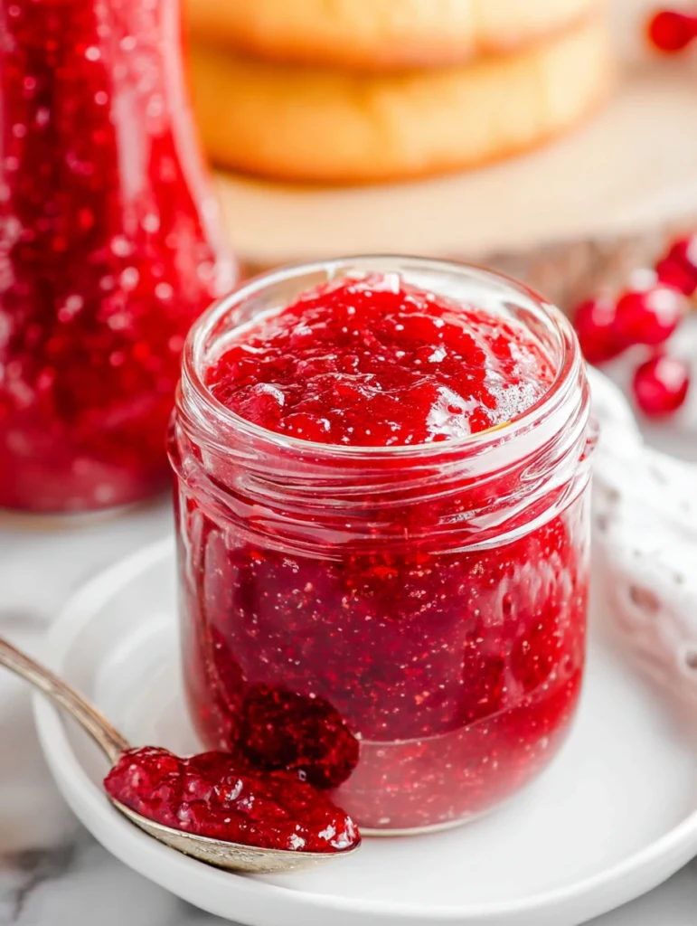 Christmas Freezer Jam