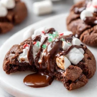 Hot Chocolate Christmas Cookies