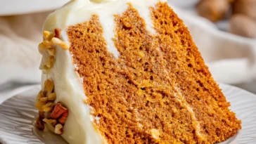 Moist Spice Cake with Cream Cheese Frosting