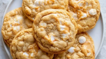 Soft and Chewy Fluffernutter Cookies