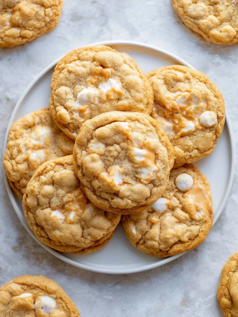 Soft and Chewy Fluffernutter Cookies