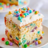 Homemade Funfetti Inspired Easter Cake