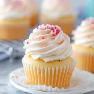 Small Batch Vanilla Cupcakes