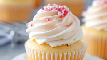 Small Batch Vanilla Cupcakes