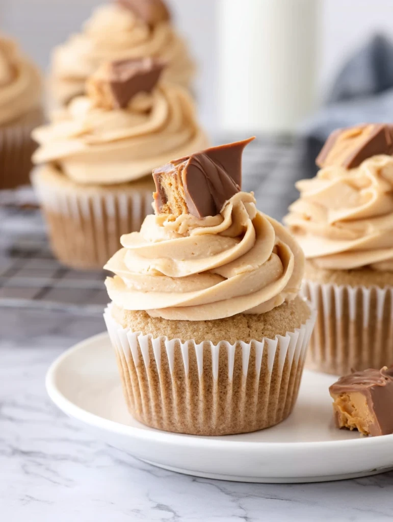 Peanut Butter Cupcakes