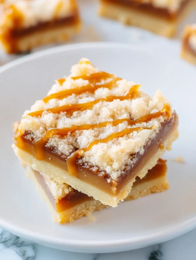 Shortbread Caramel Bars