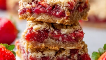 Strawberry Oat Bar