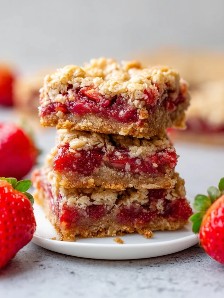 Strawberry Oat Bar