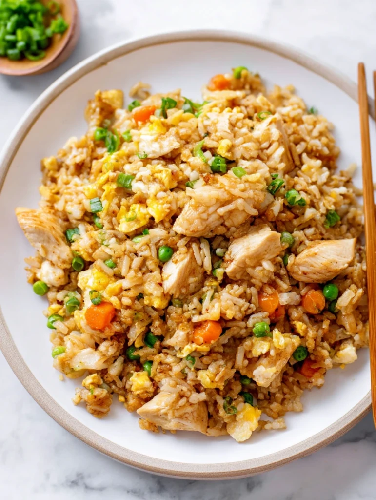 Easy Better-Than-Takeout Chicken Fried Rice