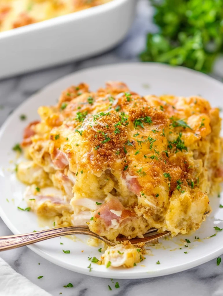 Chicken Cordon Bleu Casserole