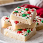 Christmas Sugar Cookie Bars