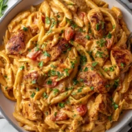 Creamy Cajun Chicken Pasta Skillet