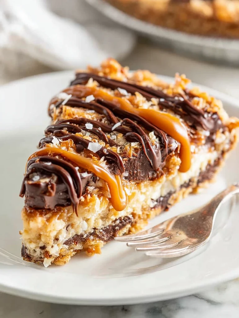 Best Samoas Cookie Pie