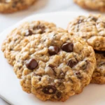 Chewy Oatmeal Chocolate Chip Cookies