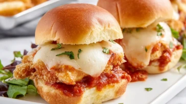 Chicken Parmesan Sliders
