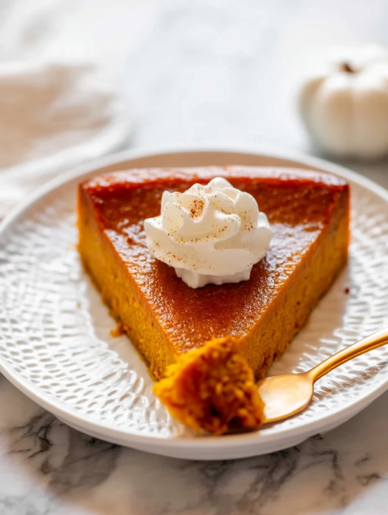 Crustless Pumpkin Pie