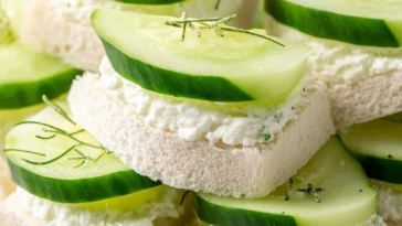 Cucumber Bites with Cream Cheese Filling