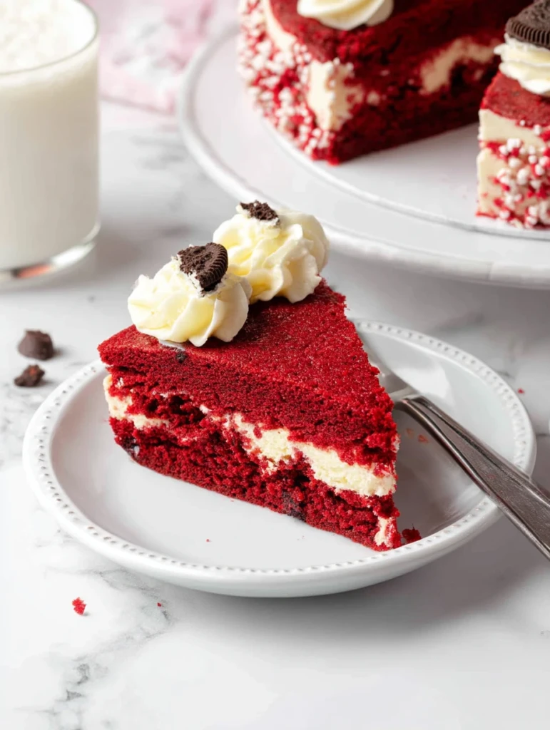 Red Velvet Cookie Cake