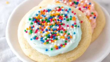 Soft Batch Frosted Sugar Cookies