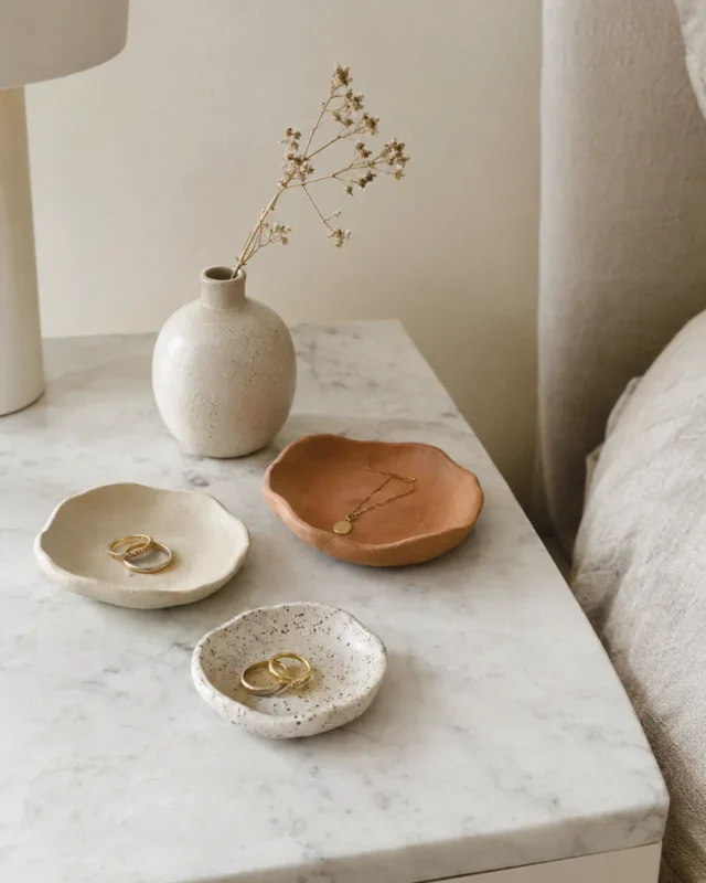 Air Dry Clay Trinket Dishes: An Easy Craft for Beginners