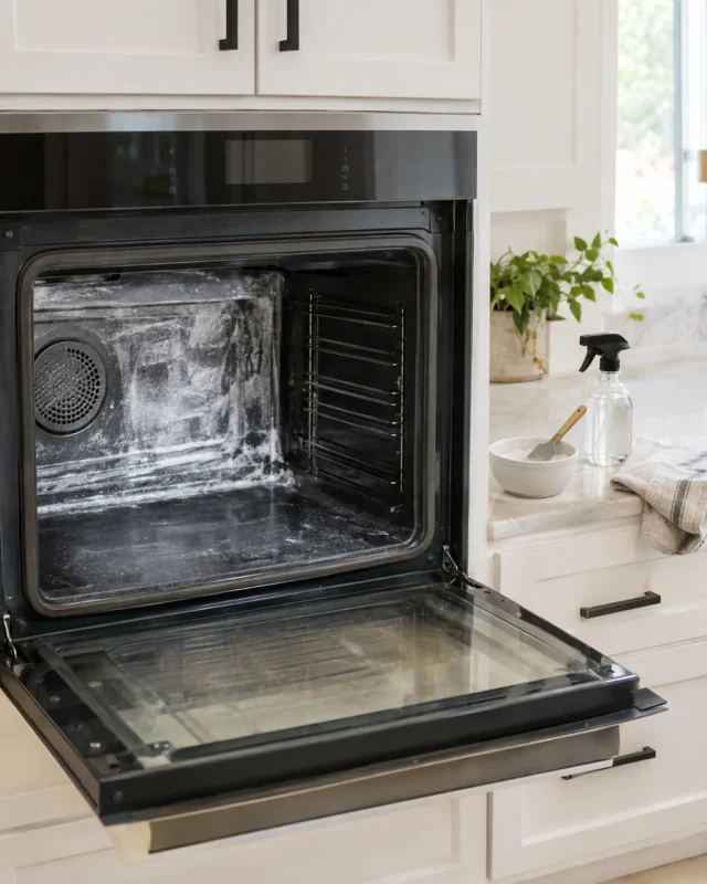 How to Clean an Oven Naturally With Baking Soda and Vinegar