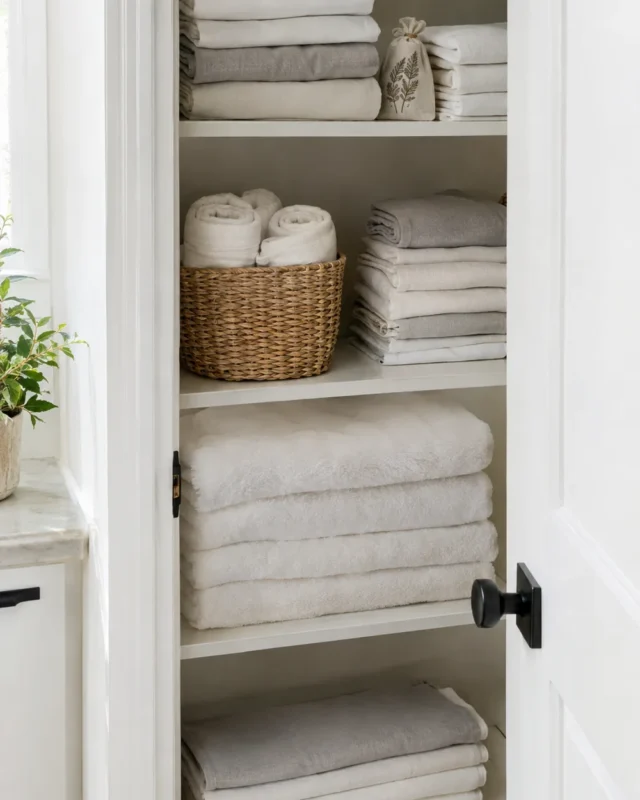 How to Fold and Store Linens So Your Closet Stays Neat
