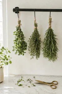 How to Harvest and Dry Herbs: Easy Air Drying, Oven and Dehydrator Methods